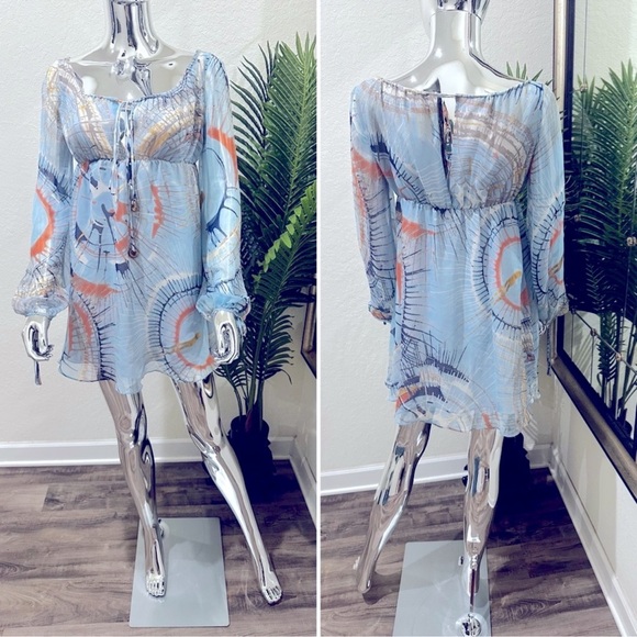 LaROK babydoll mini dress S - Picture 1 of 8